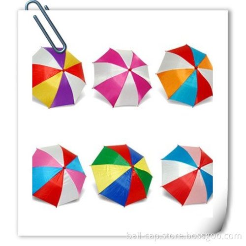 Outdoor Colorful Umbrellas Hat